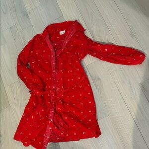 Levi's Button up Red Floral Shirt